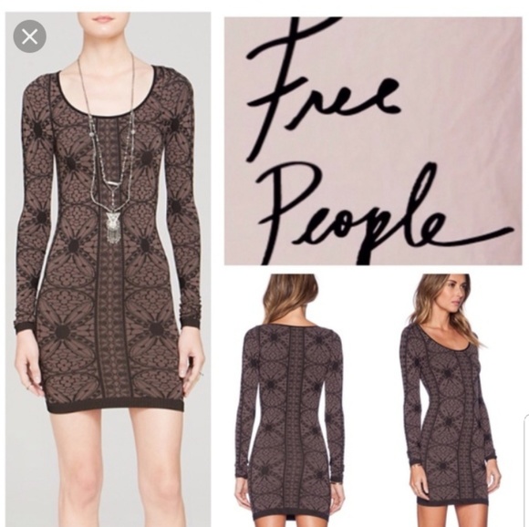 Free People Dresses & Skirts - 💥FREE W$25P💥Free People Jacquard Mini Dress
 XS